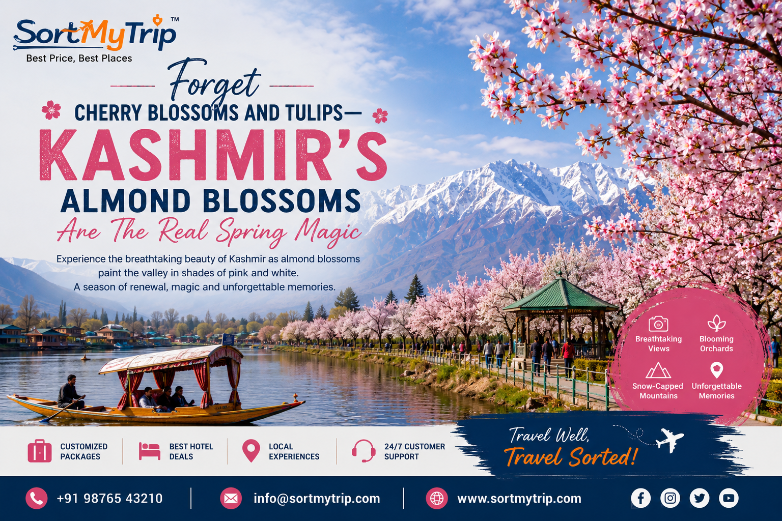 Forget Cherry Blossoms and Tulips Kashmir's Almond